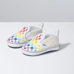 Vans Infant Rainbow Checkerboard 6-9 months